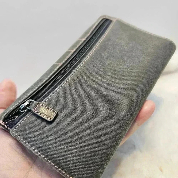 Dior Saddle Denim long wallet - Picture 5 of 15